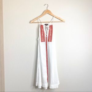 NWT THML Embroidered Mini Dress